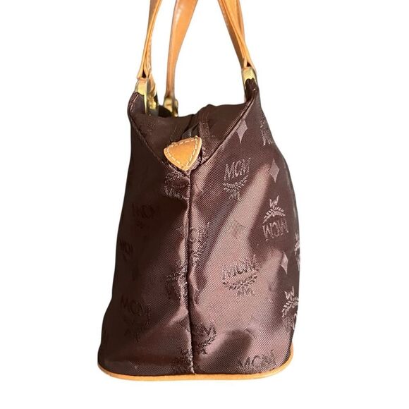 MCM Visetos Nylon Handbag - Picture 2 of 16